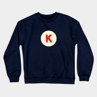 Vintage K Monogram Crewneck Sweatshirt